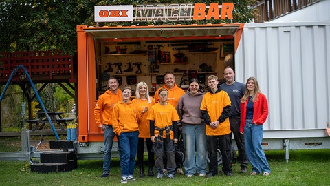 OBI Machbarschaft macht’s möglich: ein neuer Volleyballplatz fürs Vorarlberger Kinderdorf OBI Machbarschaft macht’s möglich: ein neuer Volleyballplatz fürs Vorarlberger Kinderdorf