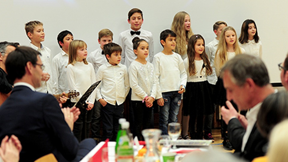 Kinder waren die Stars des Danke-Abends Kinder waren die Stars des Danke-Abends