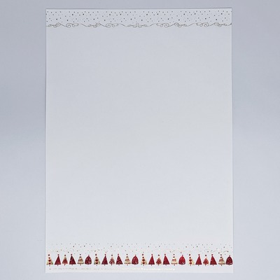 VK 399 Briefpapier Weihnachtsbäume VK 399 Briefpapier Weihnachtsbäume