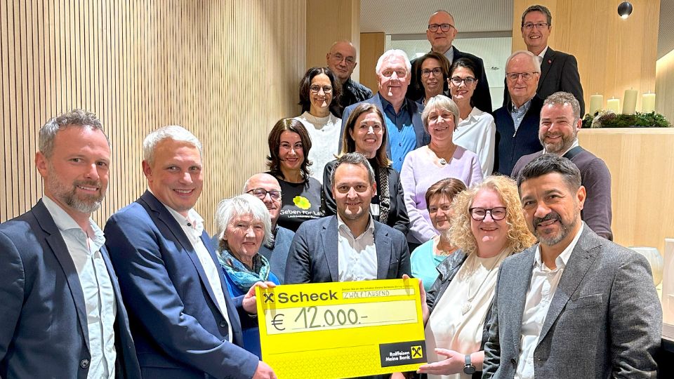 Raiba Bodensee-Leiblachtal spendet an das Vorarlberger Kinderdorf Raiba Bodensee-Leiblachtal spendet an das Vorarlberger Kinderdorf
